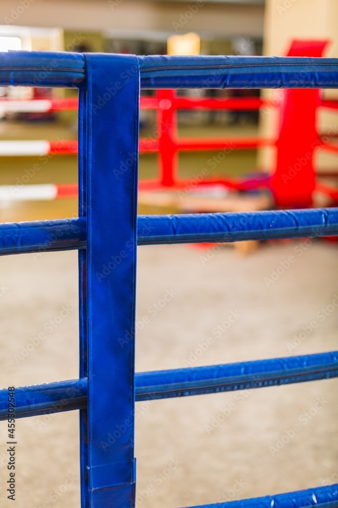 Boxing ring.