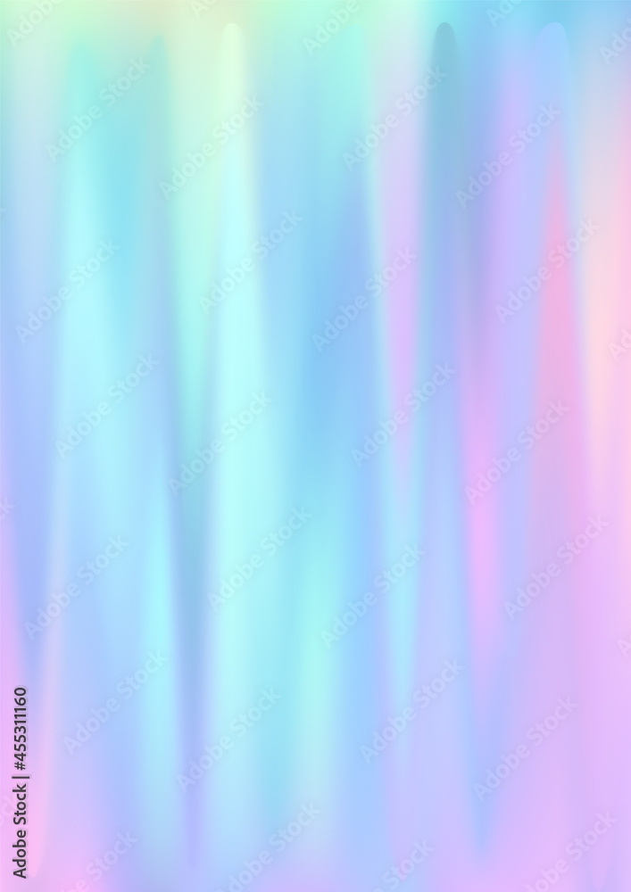 Hologram gradient background. Iridescent holo texture. Pearlescent unicorn vector backdrop. Hologram gradient background. Iridescent holo texture. Pearlescent unicorn vector backdrop.