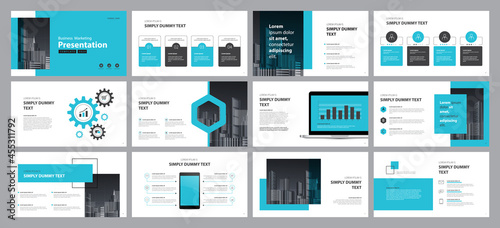 business presentation design template  backgrounds and page layout design for brochure, book, magazine, annual report and company profile, with info graphic elements graph design concept