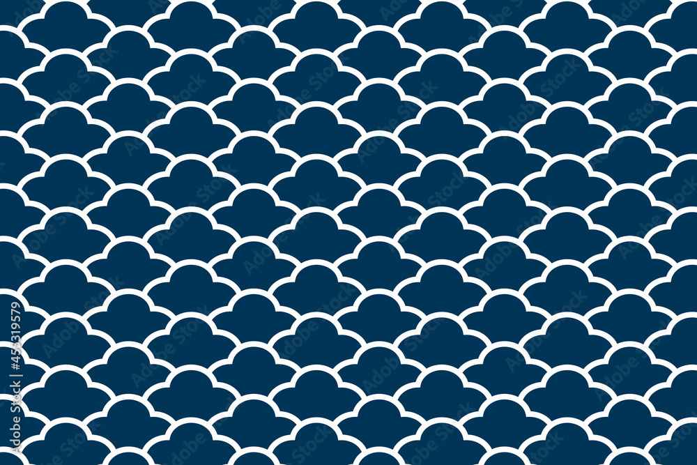 japanese cloud seamless pattern background vector japanese cloud seamless pattern background vector