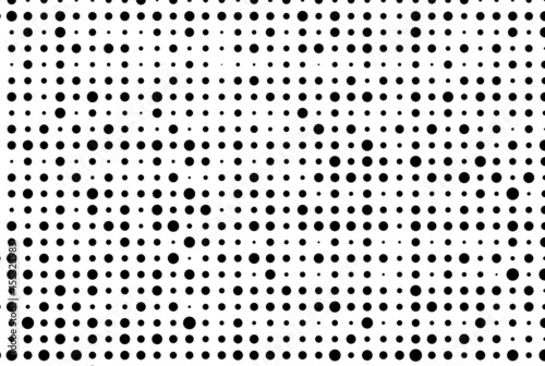 Vector modern optical texture of pop art. Abstract halftone wave dotted background. Futuristic twisted grunge pattern  dots  circles