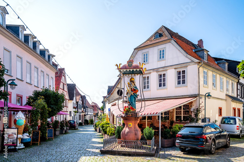 Altstadt von Hochheim am Main, Hessen, Deutschland  photo