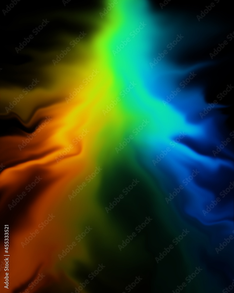 abstract rainbow color on black. wavy rainbow on black for background design. multicolored illustration graphic for wallpaper and any design need. abstract rainbow color on black. wavy rainbow on black for background design. multicolored illustration graphic for wallpaper and any design need.