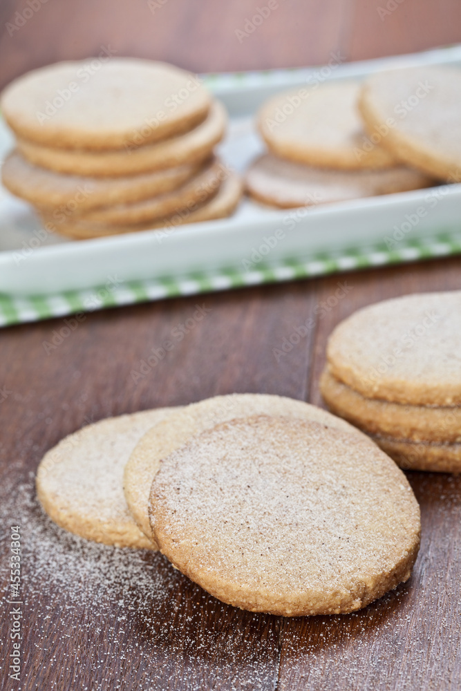 Biscoitos amanteigados de amendoim