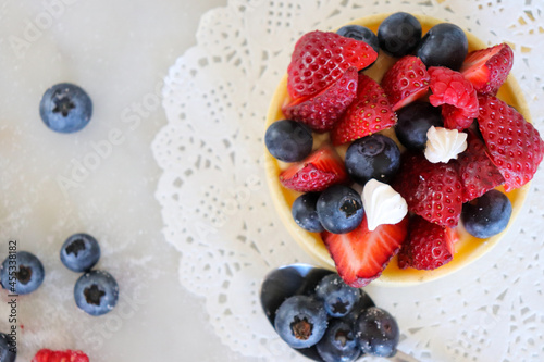 Mini Fruit tart, dessert photography