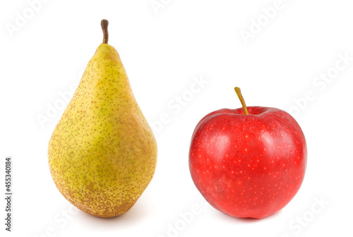 Red apple and pear