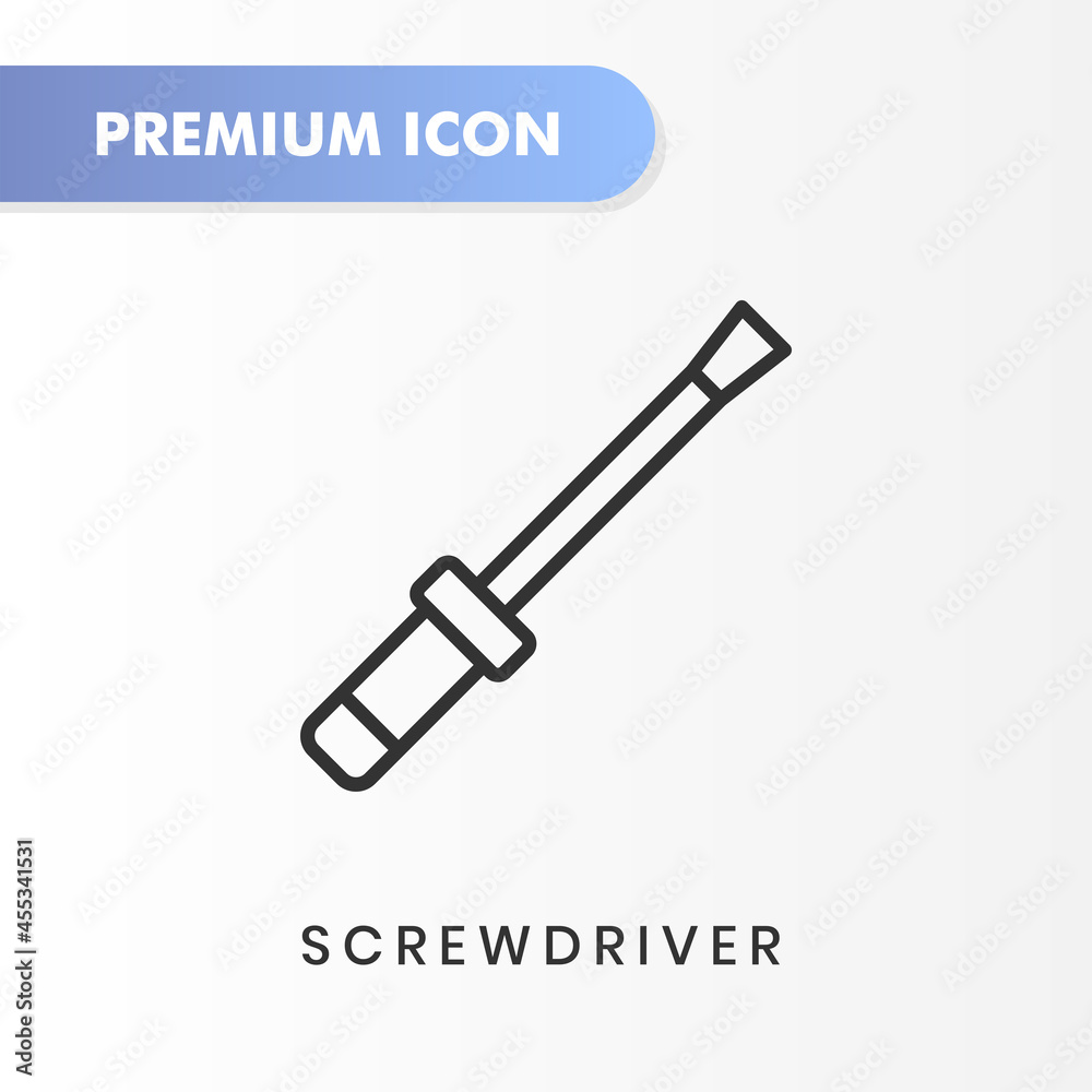 screwdriver icon for your website design, logo, app, UI. Vector graphics illustration and editable stroke. screwdriver icon outline design. screwdriver icon for your website design, logo, app, UI. Vector graphics illustration and editable stroke. screwdriver icon outline design.