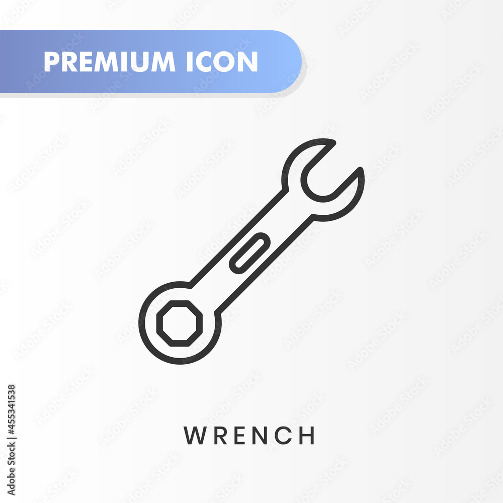 wrench icon for your website design, logo, app, UI. Vector graphics illustration and editable stroke. wrench icon outline design. wrench icon for your website design, logo, app, UI. Vector graphics illustration and editable stroke. wrench icon outline design.