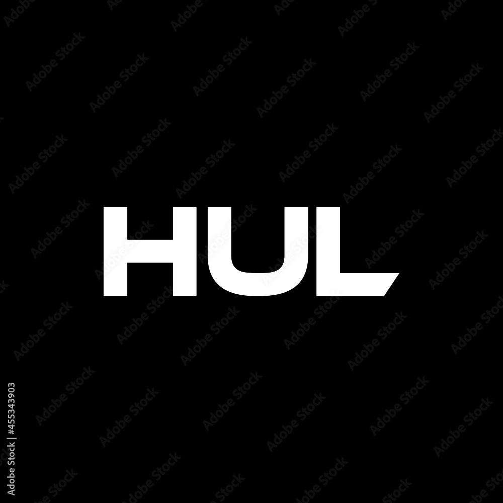 HUl letter logo design with black background in illustrator, vector logo modern alphabet font overlap style. calligraphy designs for logo, Poster, Invitation, etc. HUl letter logo design with black background in illustrator, vector logo modern alphabet font overlap style. calligraphy designs for logo, Poster, Invitation, etc.
