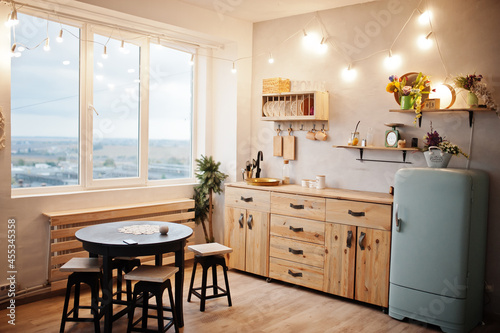 Kitchen interior with vintage old kitchenware. © AS Photo Family