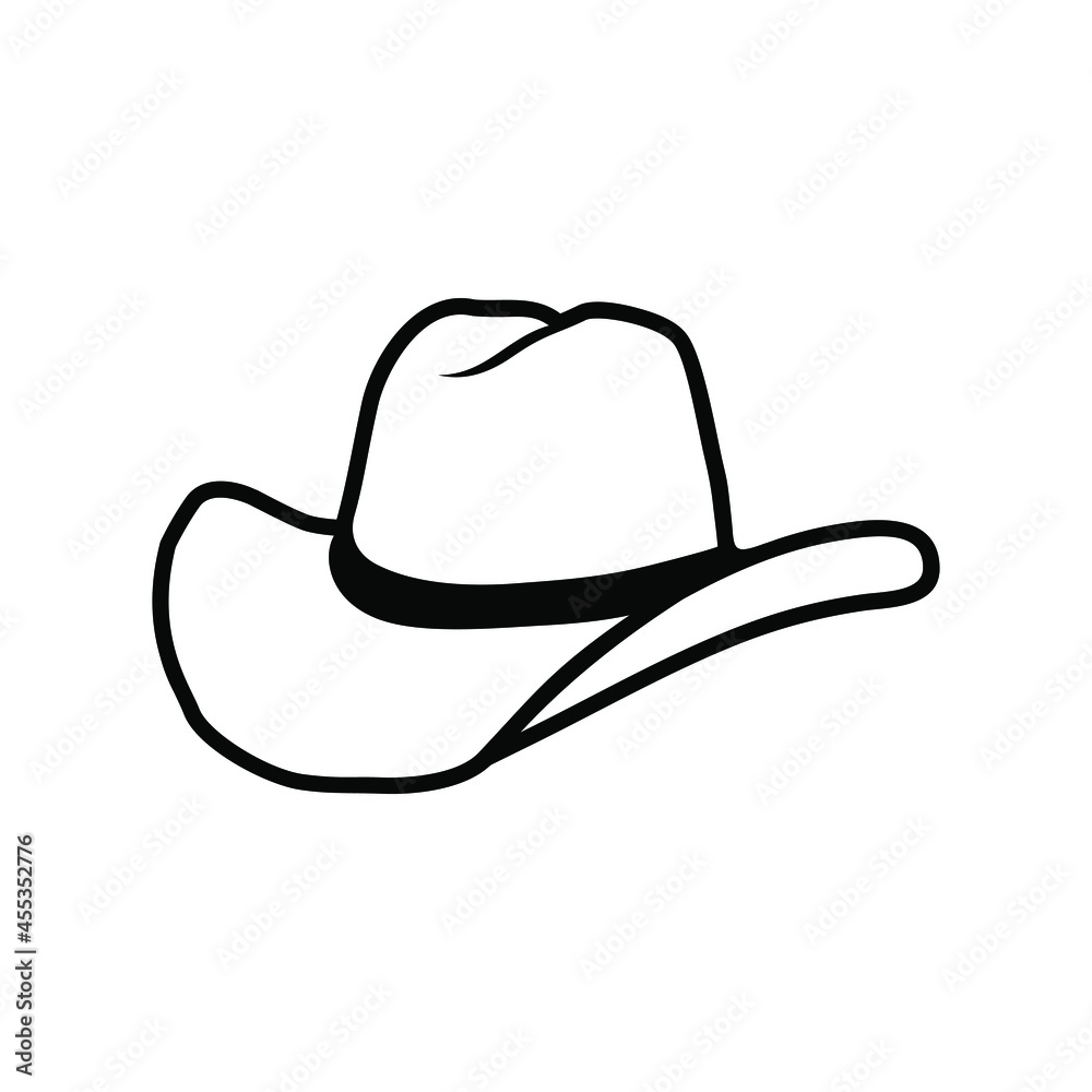 Cowboy icons. Western Style Cowboy Hat Icon Vector Template Flat Design Illustration Design. Cowboy hat icon simple sign. Cowboy icons. Western Style Cowboy Hat Icon Vector Template Flat Design Illustration Design. Cowboy hat icon simple sign.