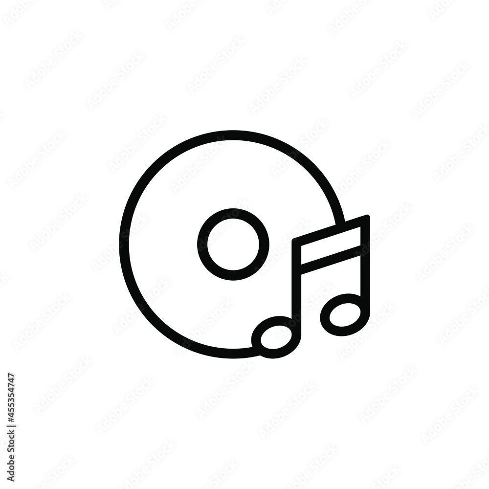 simple line icon music symbol and musical equipment simple line icon music symbol and musical equipment