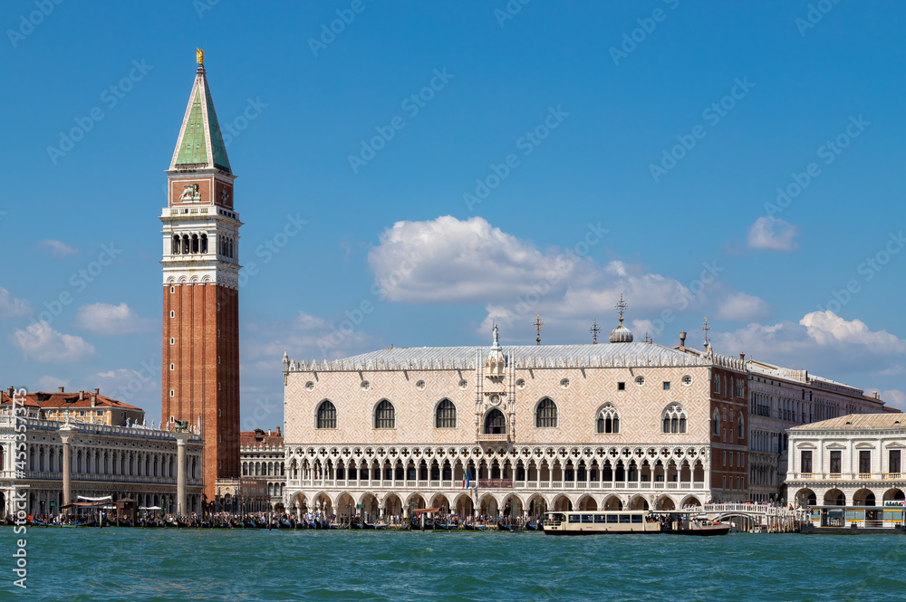 Doge's Palace and the bell tower of San Marco