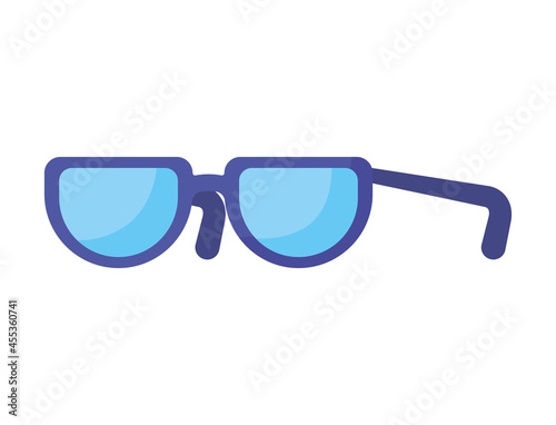 blue eyeglasses design