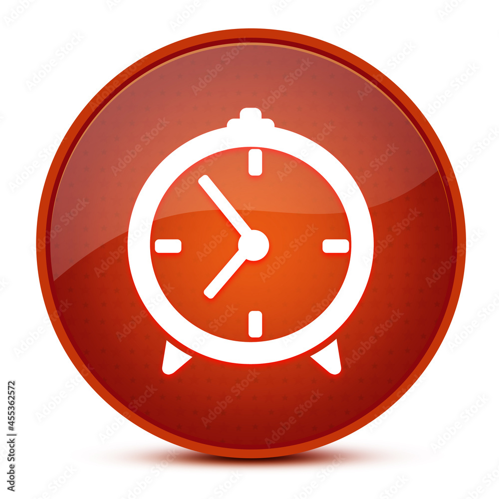 Clock aesthetic glossy brown round button abstract Clock aesthetic glossy brown round button abstract
