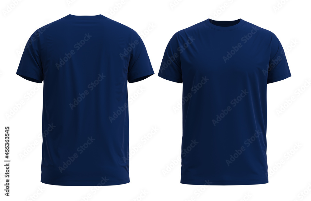 3D HQ Rendered T-shirt. With detailed and Texture. Color [ DARK ROYAL ...