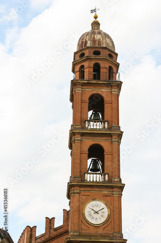 Faenza, Italy. Beautiful architecture of Faenza city center.