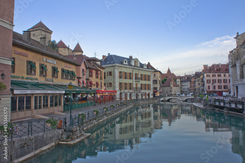 Annecy in Alps, Old city canal view, France, Europe © Andreas