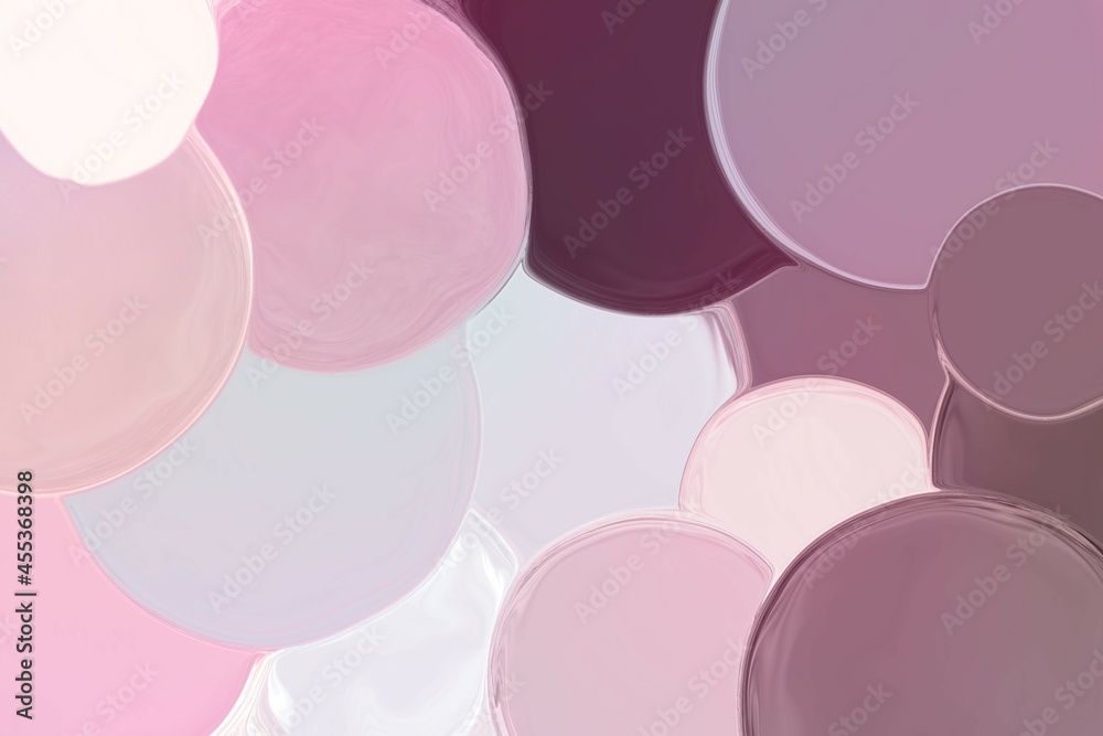 pink background with circles and bubbles pink background with circles and bubbles