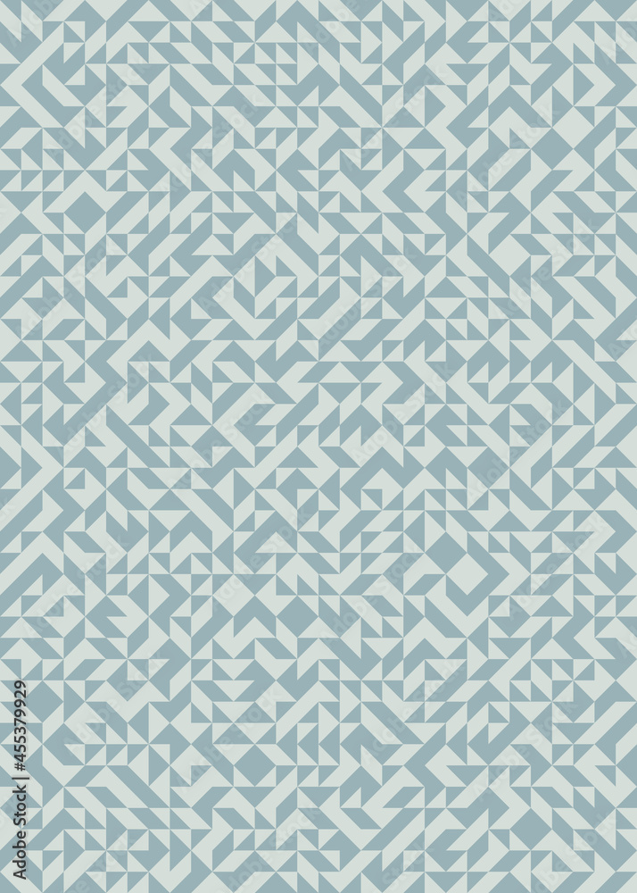 Abstract Geometric Pattern generative computational art illustration