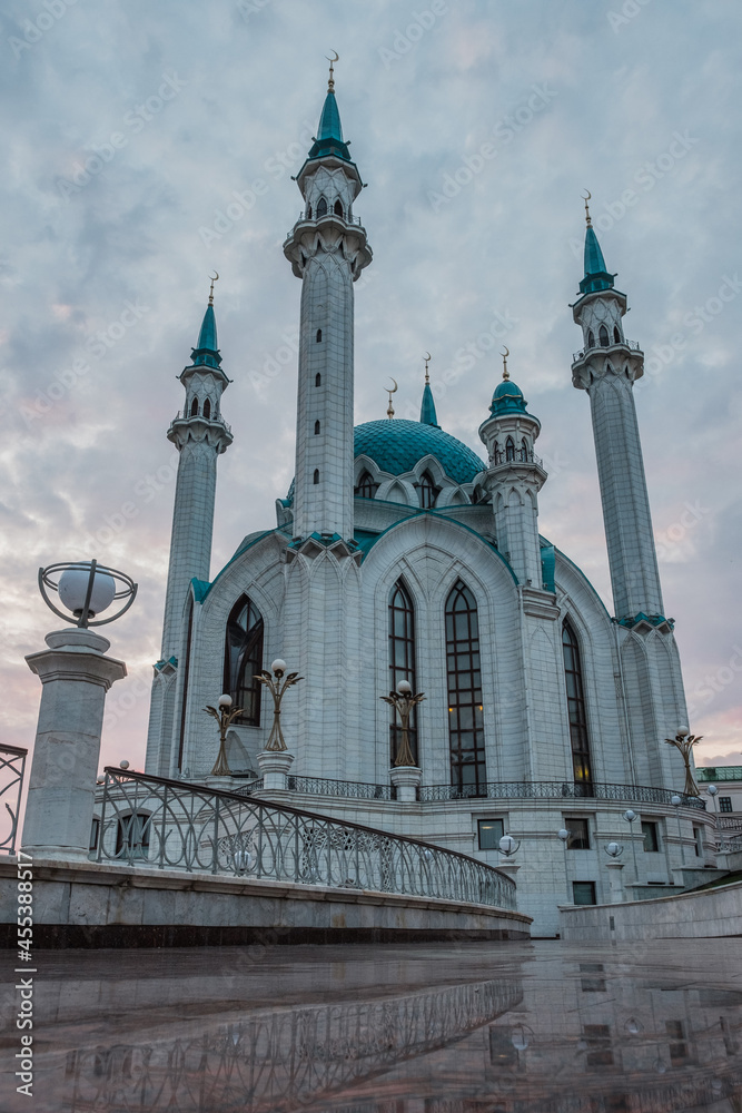 View of the Kul-Sharif mosque in Kazan