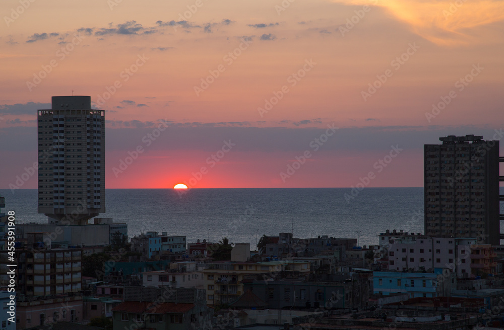 Fototapeta premium Havana Sunset