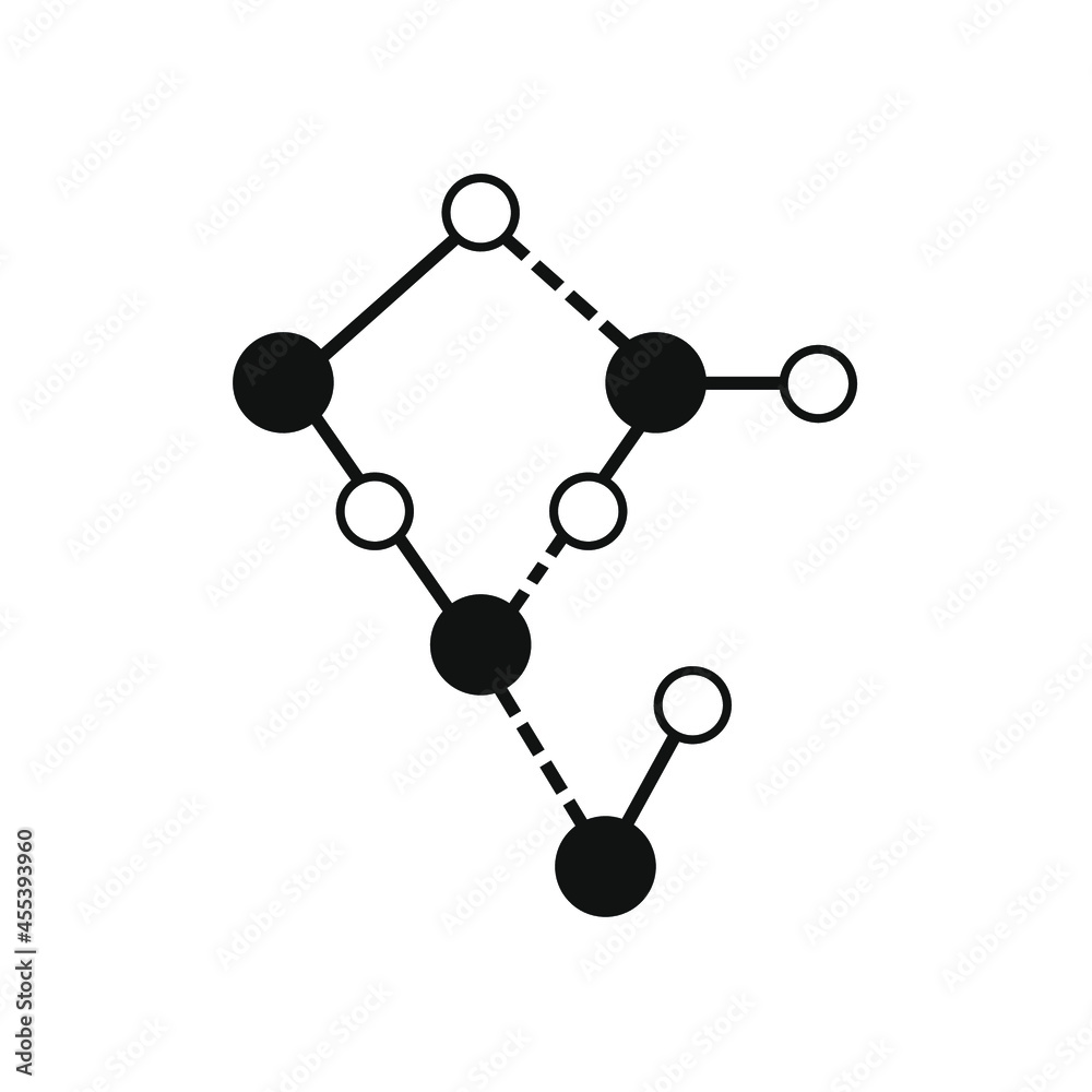 several circles attached to the rectangular outline several circles attached to the rectangular outline