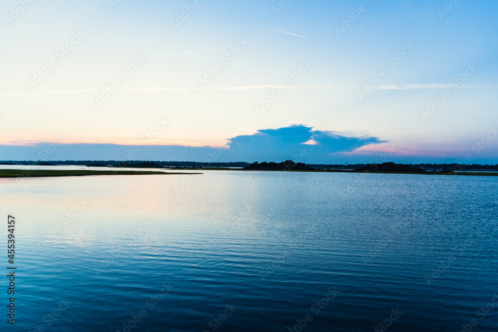 Obraz premium Topsail Island Sunset Views