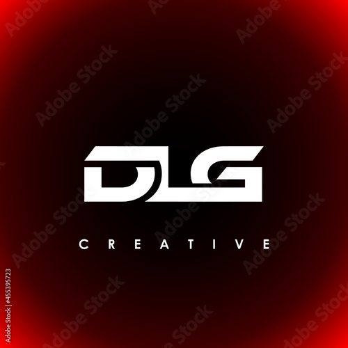 DLG Letter Initial Logo Design Template Vector Illustration