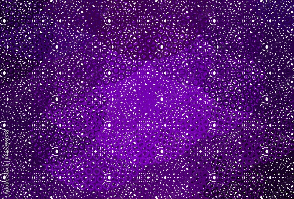 Light Purple vector texture with disks. Light Purple vector texture with disks.