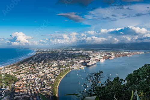 Mout Maunganui view from the mountain
