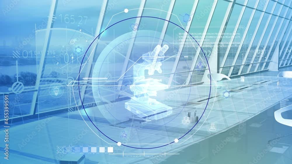 Infographics on the topic of science and research, 3D render. Infographics on the topic of science and research, 3D render.