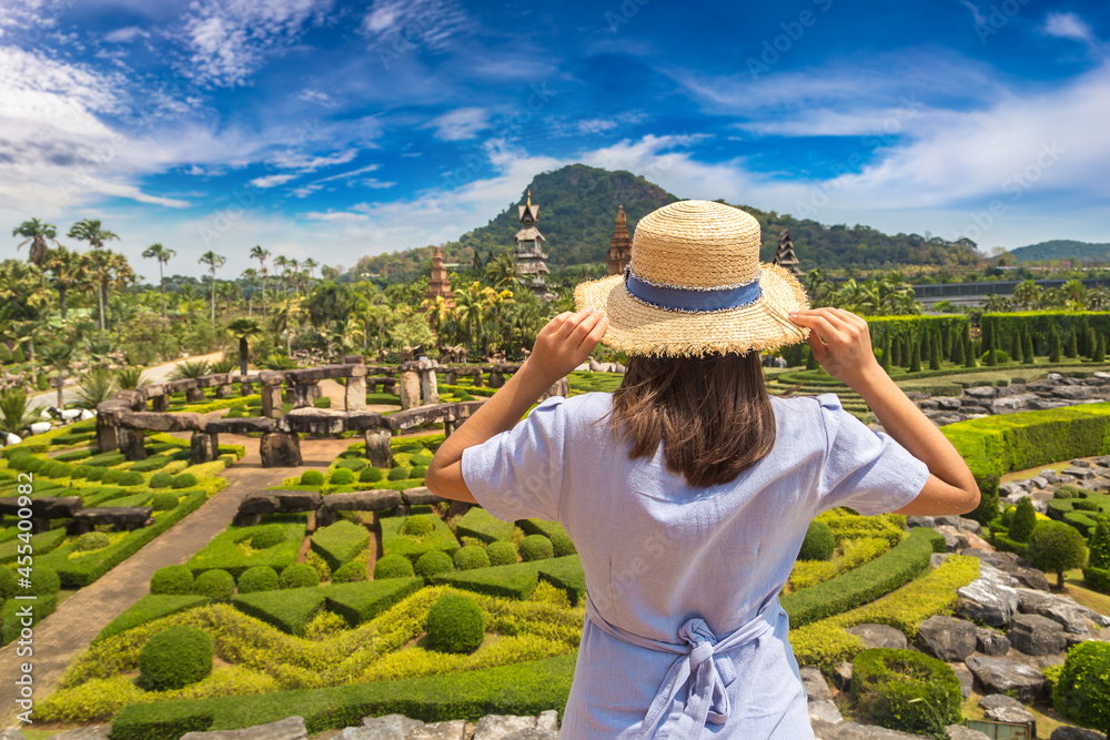 Fototapeta premium Nong Nooch Tropical Botanical Garden