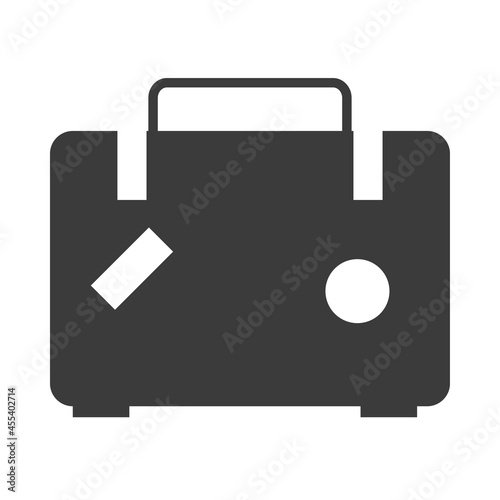 suitcase of travel silhouette