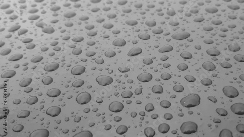 water drops on glass