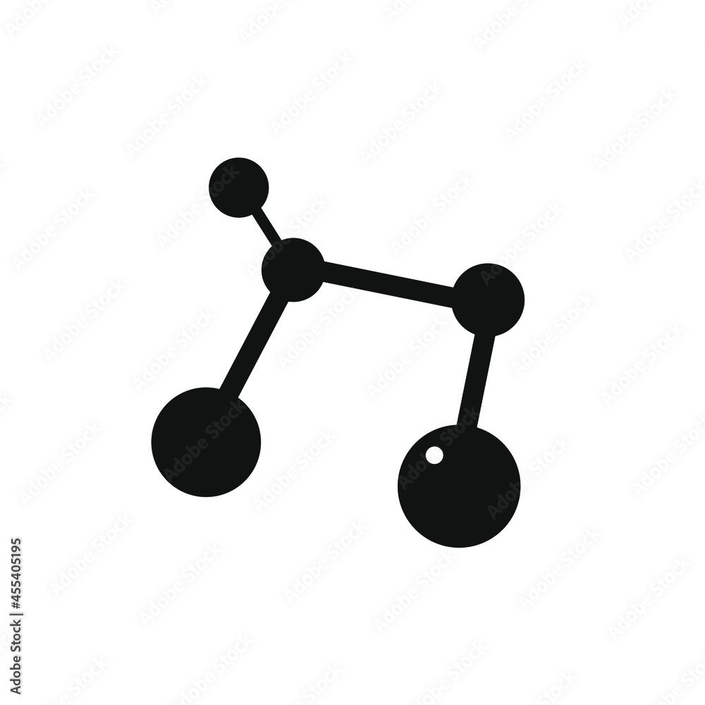 a collection of circles connected by lines a collection of circles connected by lines