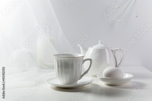 Wallpaper Mural Picture with a porcelain cup. Torontodigital.ca