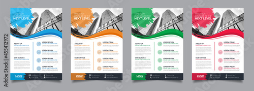 Corporate Business flyer template vector design