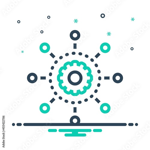 Mix icon for algorithm