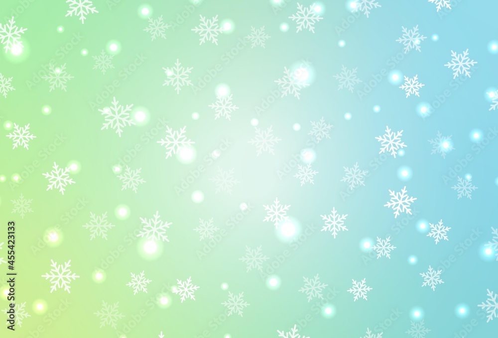 Light Blue, Green vector texture in birthday style. Light Blue, Green vector texture in birthday style.