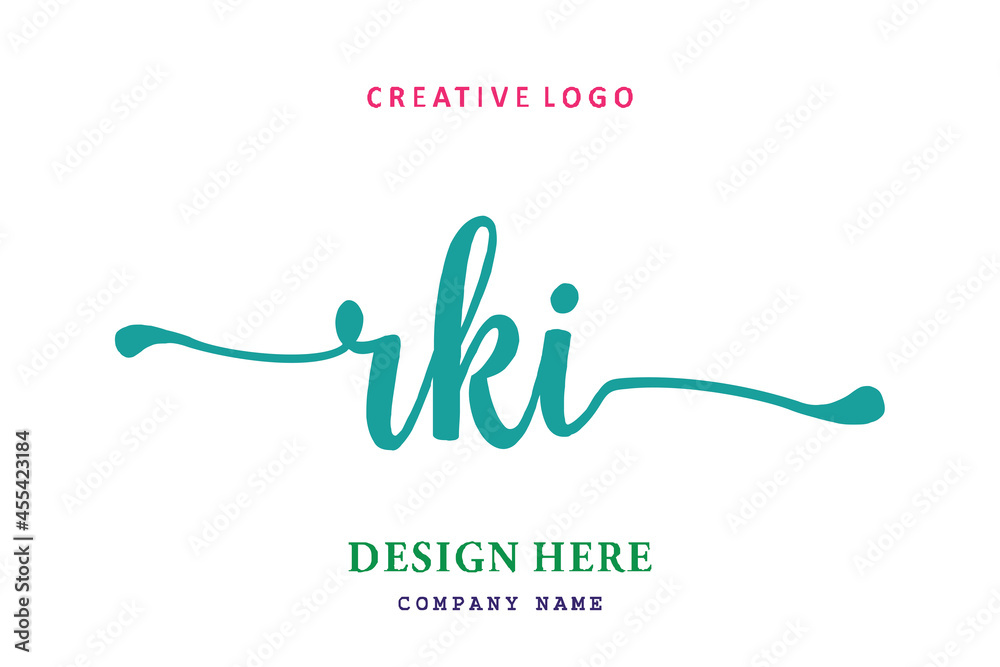 RKI lettering logo is simple, easy to understand and authoritative RKI lettering logo is simple, easy to understand and authoritative