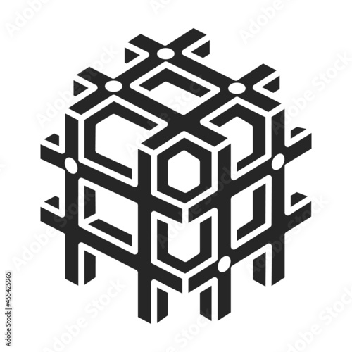 Game dice vector icon.Black vector icon isolated on white background game dice.