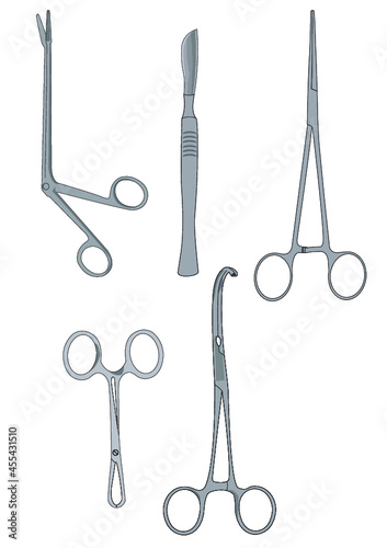 Surgery set of tools