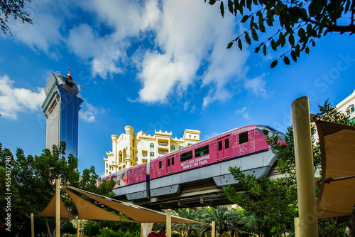 Palm island apartments, Ittehad park and mono rail track ,Palm jumeirah