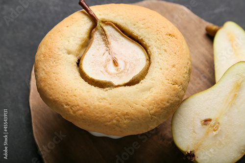 Delicious homemade pear cak...