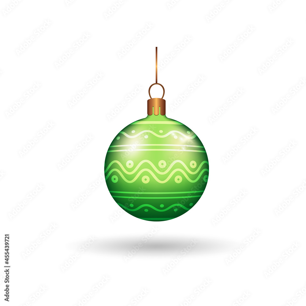 Christmas green ball new year christmas tree decoration toy Christmas green ball new year christmas tree decoration toy
