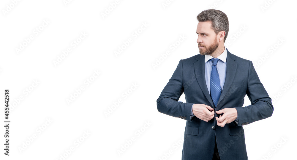 Dress for success. Businessman adjust formal suit. Suited man. Wearing business suit Dress for success. Businessman adjust formal suit. Suited man. Wearing business suit