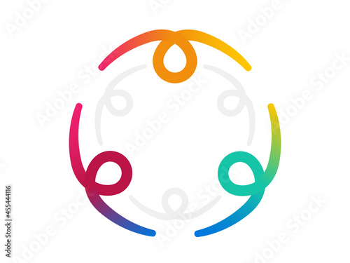 Inclusion and diversity culture equity logo. Group of persons with gender equality icon. Inclusion infographic. Disability rights. Culture team group. Social equity and gender equality logo. Vector