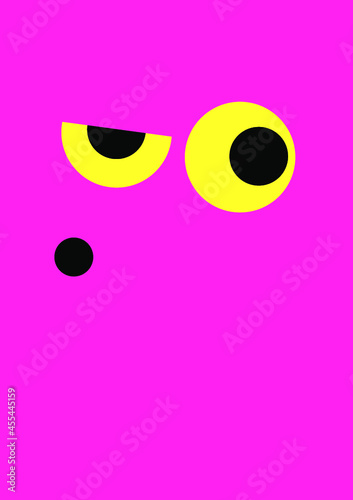 Halloween Monster pink