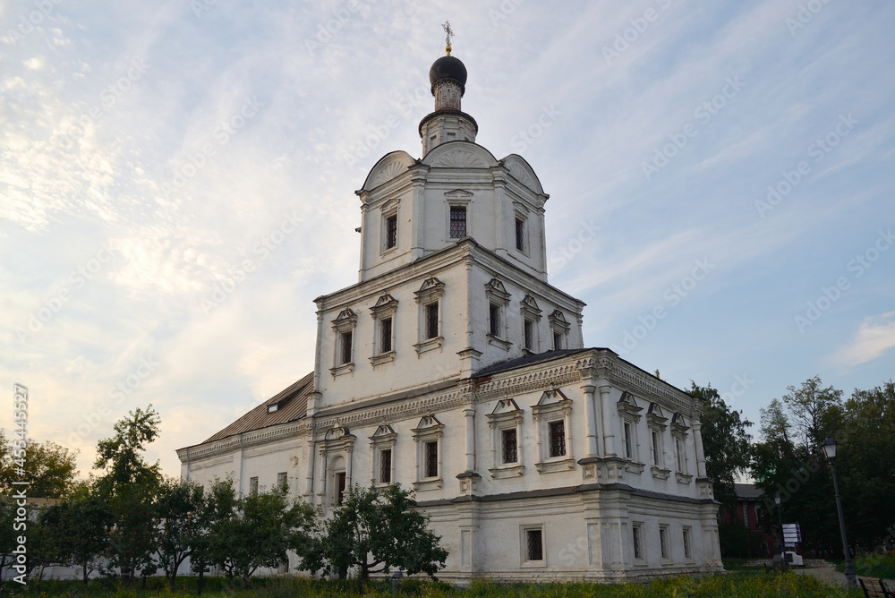 Church of Michael Archangel (1690s) in Andronikov Monastery of Saviour (1357), Moscow, Russia 